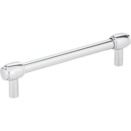 Jeffrey Alexander 128 mm Center-to-Center Polished Chrome Hayworth Cabinet Bar Pull 885-128PC
